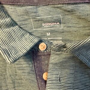 Sonoma Green Striped Men’s Shirt